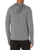 AMAZON ESSENTIALS MEN'S LONG SLEEVE HOODED T-SHIRT - SIZE:L - GRAY SPACE DYE New