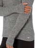 AMAZON ESSENTIALS MEN'S LONG SLEEVE HOODED T-SHIRT - SIZE:L - GRAY SPACE DYE New
