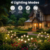 URAGO SOLAR POWERED FIREFLY LIGHTS 8 LEDS 4 Pack,32 LEDs XLTD-730 - BLACK