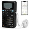 SUPVAN BLUETOOTH LABEL MAKER MACHINE SUPPORT KEYBOARD APP 30+ FONTS E11 - BLACK New