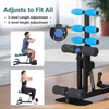 MERACH DEEP SQUAT WORKOUT MACHINE ADJUSTABLE GLUTES TRAINER - BLACK/BLUE