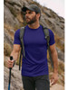 Galaxy by Harvic Men's Moisture-Wicking Wrinkle Free Performance Tee WHITE S New