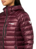 2086071607 COLUMBIA ARCTIC CREST DOWN HOODED JACKET WOMEN MOONVISTA M New
