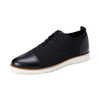 AEMN24614F25 AMAZON ESSENTIALS MEN OXFORD BROGUE DRESS M10.5 BLACK New