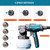 Tilswall Paint Sprayer Shark 800 HVLP Spray Paint Gun, 800W Electric Sprayer