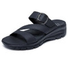 163427 Skechers Women's EASY GOING - SLIDE ON, Casual Sandal, Size 9, Black New