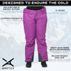 ARCTIX WOMEN'S INSULATED SNOW PANTS SIZE: WOMEN X-LARGE/31" INSEAM - AMETHYST New
