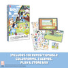 COLORFORMS BLUEY SET - REPOSITIONABLE PIECES STICK - AGES 3+ - PINK