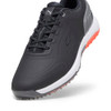 PUMA PROADAPT ALPHACAT DISC GOLF SHOES MEN 8 - PUMA BLACK-QUIET SHADE-RED BLAST