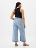 GAP WOMEN'S HIGH RISE WIDE LEG JEANS - SIZE: WOMEN 24 - LIGHT WASH MAIZE