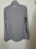 UNDER ARMOUR UA WOMEN'S TECH 1/2 ZIP HEATGEAR PULLOVER - SIZE: WOMEN S - GRAY New