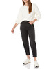 AMAZON ESSENTIALS WOMEN  HIGH-RISE RELAXED LEG ANKLE JEANS SIZE 8 WASHED BLACK New