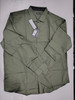 GALAXY BY HARVIC LONG SLEEVE SOLID SLIM FIT DRESS SHIRT - SIZE: MEN 2XL - OLIVE New