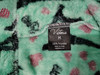 WUHOU WOMEN'S LOUNGE PANTS - LOVE PARIS GRAPHIC - SIZE: WOMEN M - GREEN New