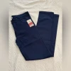 BASTION TRAIL MEN'S CHINO 4 WAY STRETCH PANTS SLIM FIT - SIZE: MEN 30X31 - NAVY New