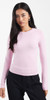 COTTON ON LONG SLEEVE CREW TOP IN LAVENDULA - SIZE: WOMEN S - LAVENDULA New