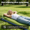 TEKIK SELF INFLATING SLEEPING PAD ULTRA-THICK MEMORY FOAM SLEEPING PAD A/YEL