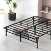 ZINUS SMARTBASE COMPACK MATTRESS FOUNDATION 14 INCH METAL BED FRAME - BLACK