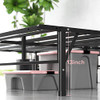 ZINUS SMARTBASE COMPACK MATTRESS FOUNDATION 14 INCH METAL BED FRAME - BLACK