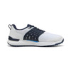 31024301 PUMA IGNT ELEVATE 2 GOLF SHOES, MEN 11.5, WHITE/DEEP NAVY New