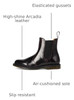 32217001 DR. MARTENS WOMEN'S FLORA CHELSEA BOOT WOMEN'S BLACK SIZE 8 New