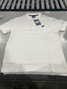 PACIFIC POLO CLUB MEN'S SHORT SLEEVES 3 BUTTONS POLO SHIRT - SIZE MEN XL - WHITE