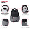 SWISSGEAR 2789 LAPTOP BACKPACK 17.75 INCH - GRAY/BLACK New