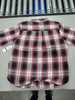 DASH BUTTON UP SHIRT SIZE: MEN L - BURGUNDY BLACK New