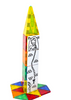 TYTAN MAGNETIC LEARNING TILES 60 PIECE V2.0 W/ DRY ERASE DECALS - MULTI COLORED New