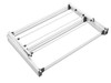 WHITMOR FOLDABLE CLOTHES DRYING RACK 3 TIER LAUNDRY DRYING RACK - WHITE New