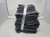 WICKER PARK 100-PERCENT ZERO TWIST 550 GSM 12-PIECE TOWEL COTTON - CHARCOAL GRAY New