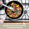ALL-CLAD FUSIONTEC CERAMIC SOUP POT 4 QUART INDUCTION OVEN BROILER - PLATINUM