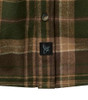Legendary Whitetails Men's Plaid Flannel 100% Cotton Long Sleeve Shirt, Mallard