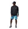 COLUMBIA MENS PFG TERMINAL TACKLE LONG SLEEVE SHIRT 2XT BLACK/GULF STREAM LOGO New