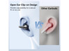 NANK Clip Super Open Ear Earbuds, Bluetooth 5.4 Clip on Earbuds, Lightweight