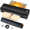 CHILINO 13 INCH LAMINATOR MACHINE A-3 9-IN-1 THERMAL LAMINATOR - GLOSSY BLACK