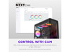 NZXT F420 RGB Black 420mm PWM Single-Frame Addressable RGB Fan