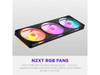 NZXT F420 RGB Black 420mm PWM Single-Frame Addressable RGB Fan