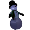 SUNNYDAZE 6.8 FT. HOLLY JOLLY SNOWMAN OUTDOOR INFLATABLE DECORATION - SNOWMAN