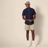 AMAZON ESSENTIALS MEN'S SLIM-FIT 7" CHINO SHORTS SIZE: MEN 29 KHAKI