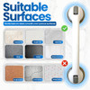SAFE-ER-GRIP CHANGING LIFESTYLES SUCTION CUP GRAB BARS BATHTUBS 16" - WHITE/GRAY