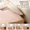 Jakooola Bed Wedge Pillow for Headboard Gap Bed Mattress Gap Filler Memory Foam New