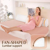 Jakooola Bed Wedge Pillow for Headboard Gap Bed Mattress Gap Filler Memory Foam New