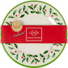 LENOX 863668 HOLIDAY 4-PIECE MELAMINE ACCENT PLATE SET, RED & GREEN