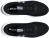 3024889 Under Armour Women's Charged Pursuit 3, Black/White, Size 6.5