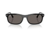 RAY-BAN RECTANGLE SUNGLASSES FOR MEN FOR WOMEN - BLACK/DARKGRAY- 57 MM