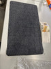 UBDYO EXTRA DURABLE DOOR MAT DIRT TRAPPING OUTDOOR WELCOME MATS 17"X30" - BLACK