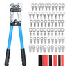 ZUVER PROFESSIONAL BATTERY CABLE CRIMPING TOOL SET 8-1/0 AWG HX-50B0000 - BLUE