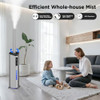 GLORYAIR HUMIDIFIERS 2.38GAL/9L DUAL ATOMIZERS FOR LARGE ROOM - GRAY
