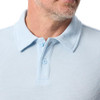 BASS Outdoor Men's Short Sleeve Textured Polo Shirt with Buttons Standard -L